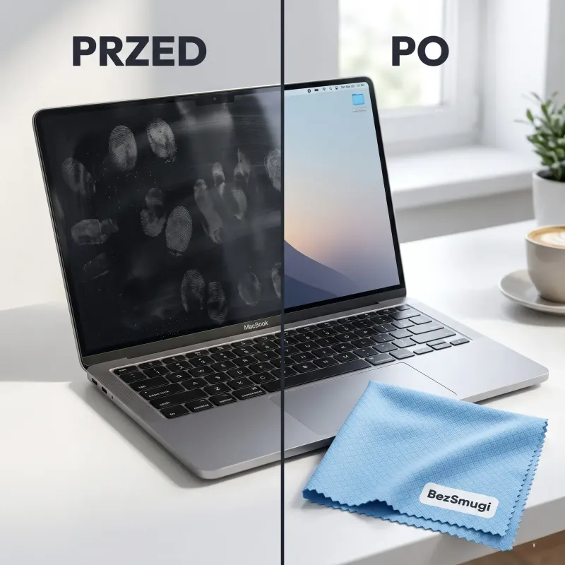 BezSmugi — zestaw 3 ścierek — przed i po, 4