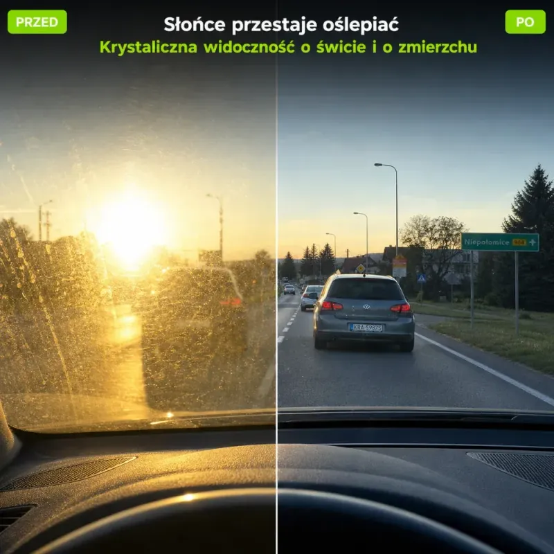 ClearShield™ — środek do filmu olejowego na szybie — zdjęcie 3