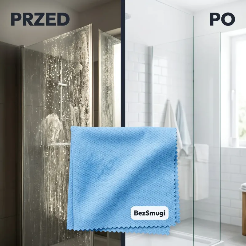 BezSmugi — zestaw 3 ścierek — przed i po, 1