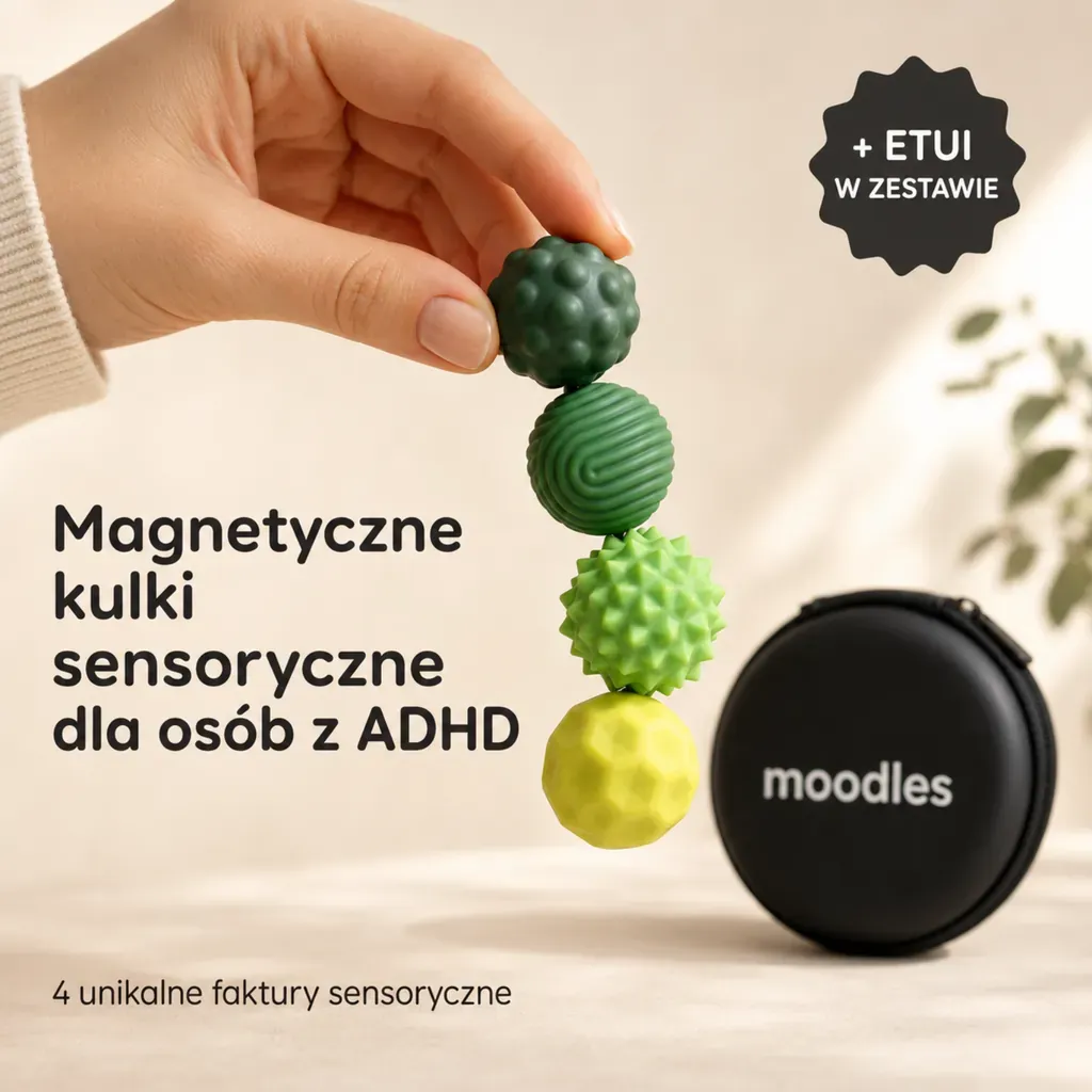Moodles - wyciszające kulki sensoryczne (etui gratis!)