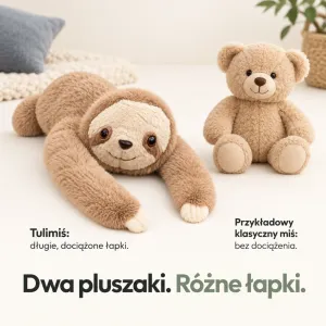 Tulimiś - miękki miś przytulanka z dociążonymi łapkami 15