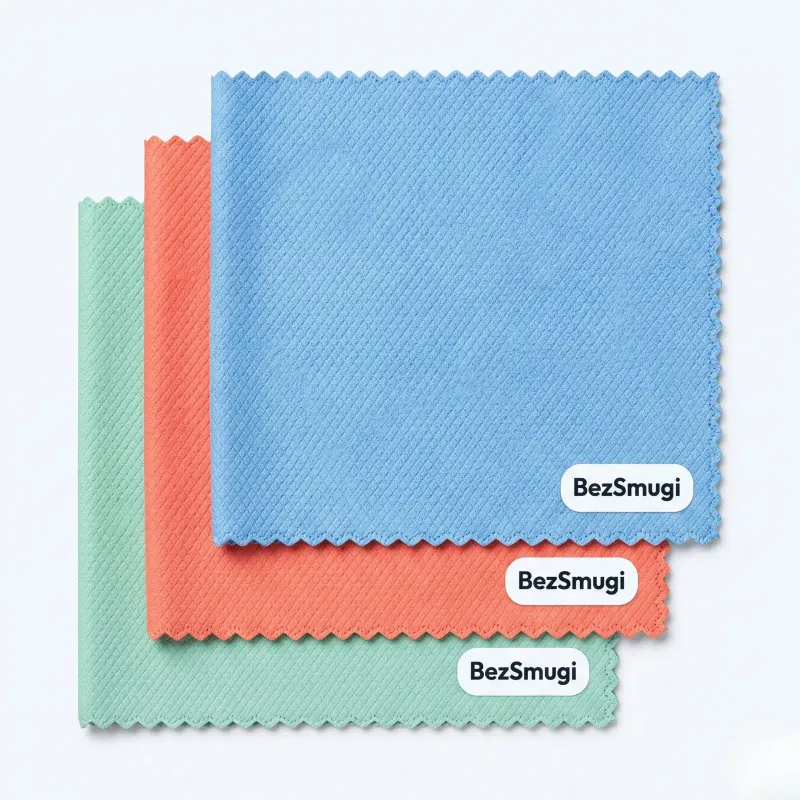 BezSmugi — ścierki mikrofibra do całego domu