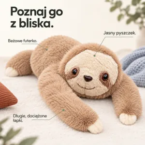 Tulimiś - miękki miś przytulanka z dociążonymi łapkami 13