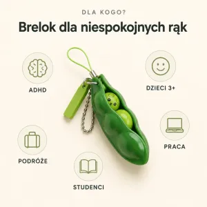 Brelok fasola łagodząca stres 5