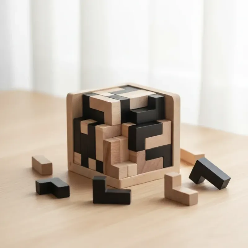 NeuroCube – drewniana układanka bez końca