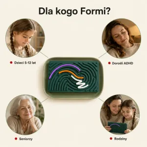 Formi - tablica sensoryczna z 11 patyczkami 10