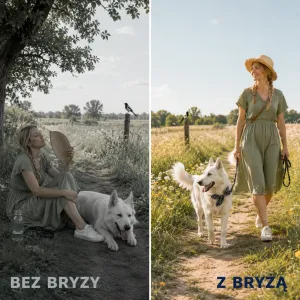 Bryza - szal chłodzący zapobiegający przegrzewaniu psów   2