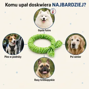 Bryza - szal chłodzący zapobiegający przegrzewaniu psów   10