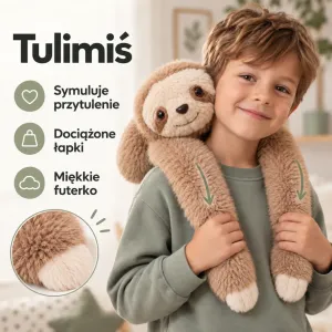 Tulimiś - miękki miś przytulanka z dociążonymi łapkami 2