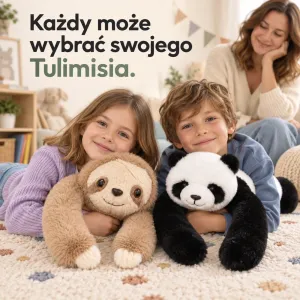 Tulimiś - miękki miś przytulanka z dociążonymi łapkami 6